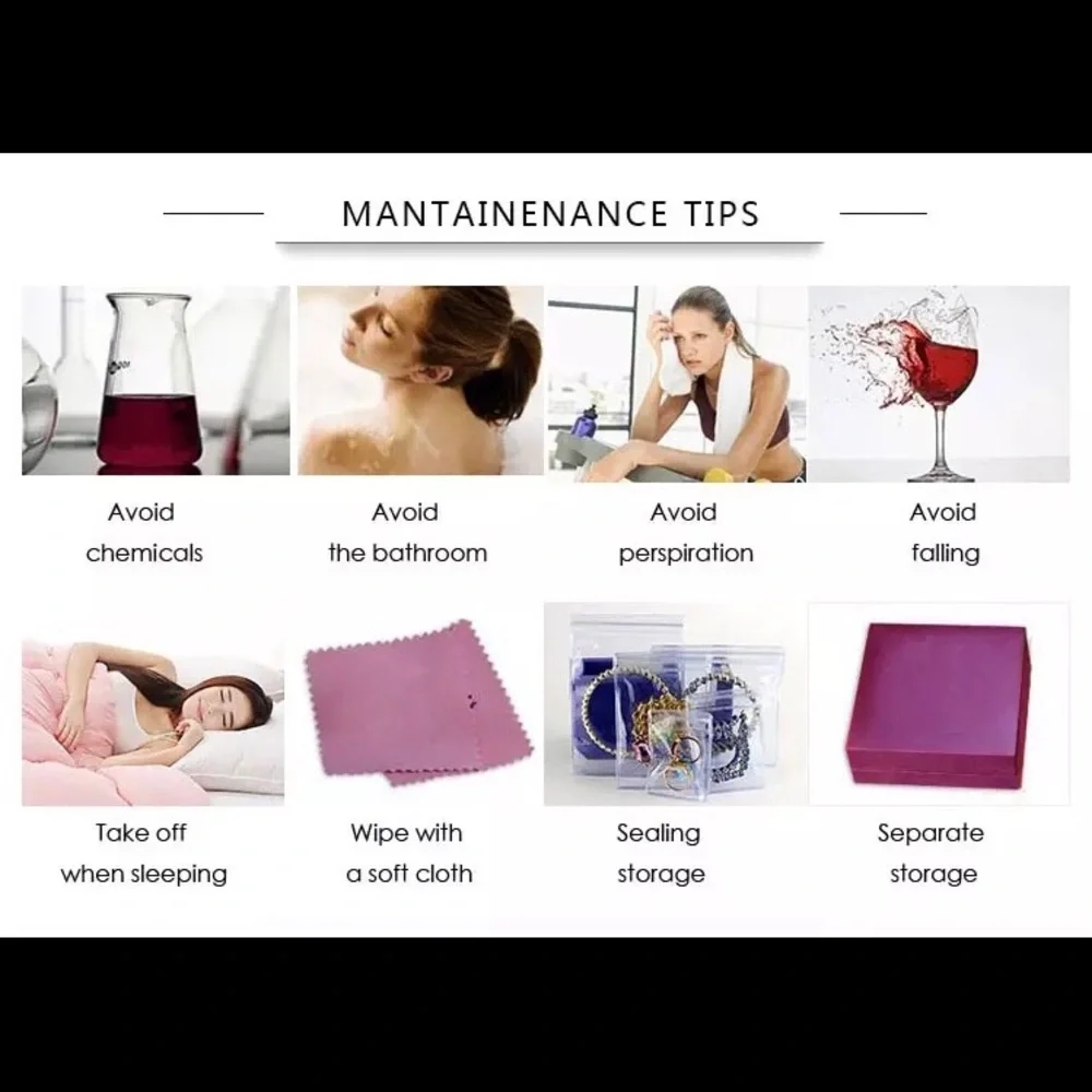 925 Sterling Silver Princess Cut Black Sapphire Ring Set - Picture 8 of 9